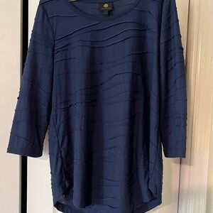 Navy Blue JM Collection Women's Top
